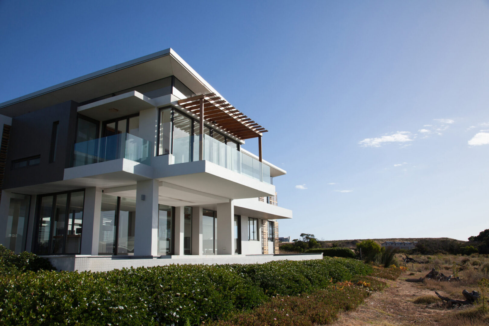 Modern house exterior